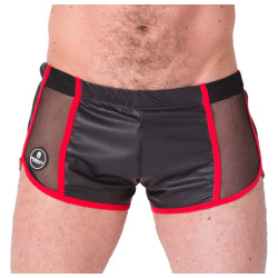 Sparta's Harness Short Man Noir-Rouge